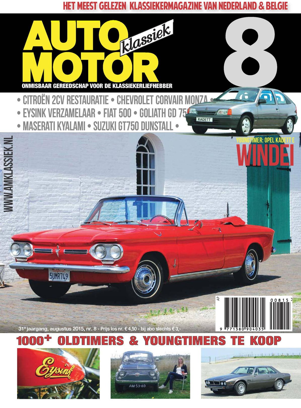 Auto Motor Klassiek - August 2015