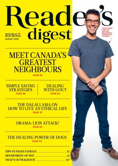 Reader's Digest Canada - August 2015