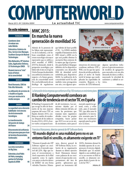 COMPUTERWORLD - Edición España - 03/01/15
