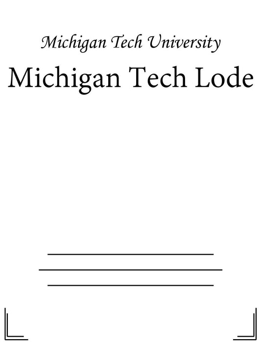 Michigan Tech Lode - 11/20/15
