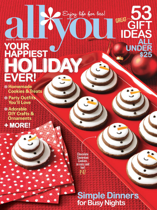 All You - Fall Sale - December 2015