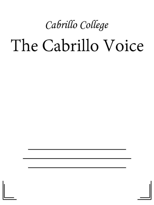 Cabrillo Voice - 10/07/15