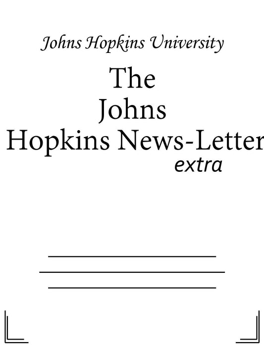 Johns Hopkins News-Letter - 05/02/15