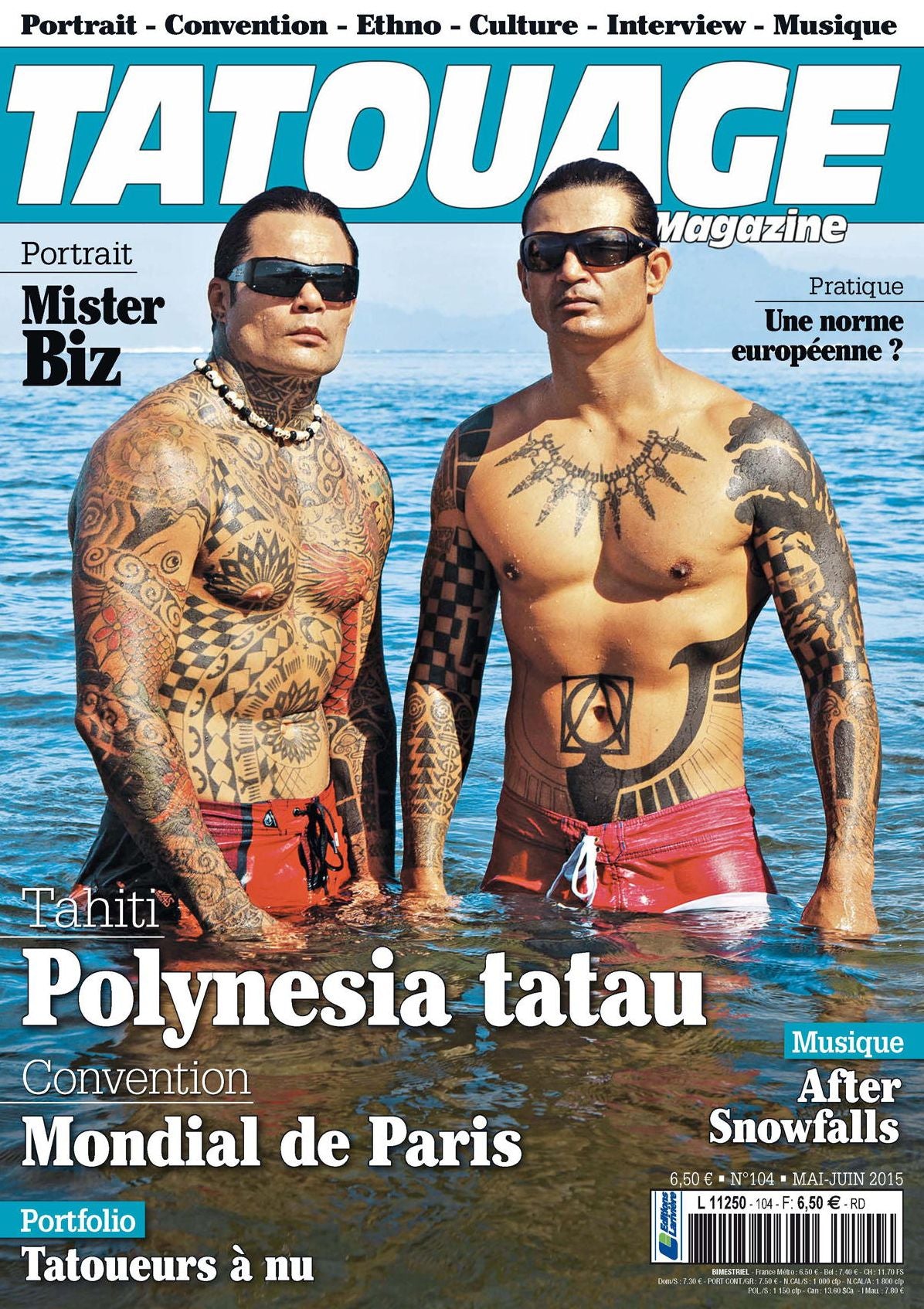 Tatouage magazine - May-June 2015