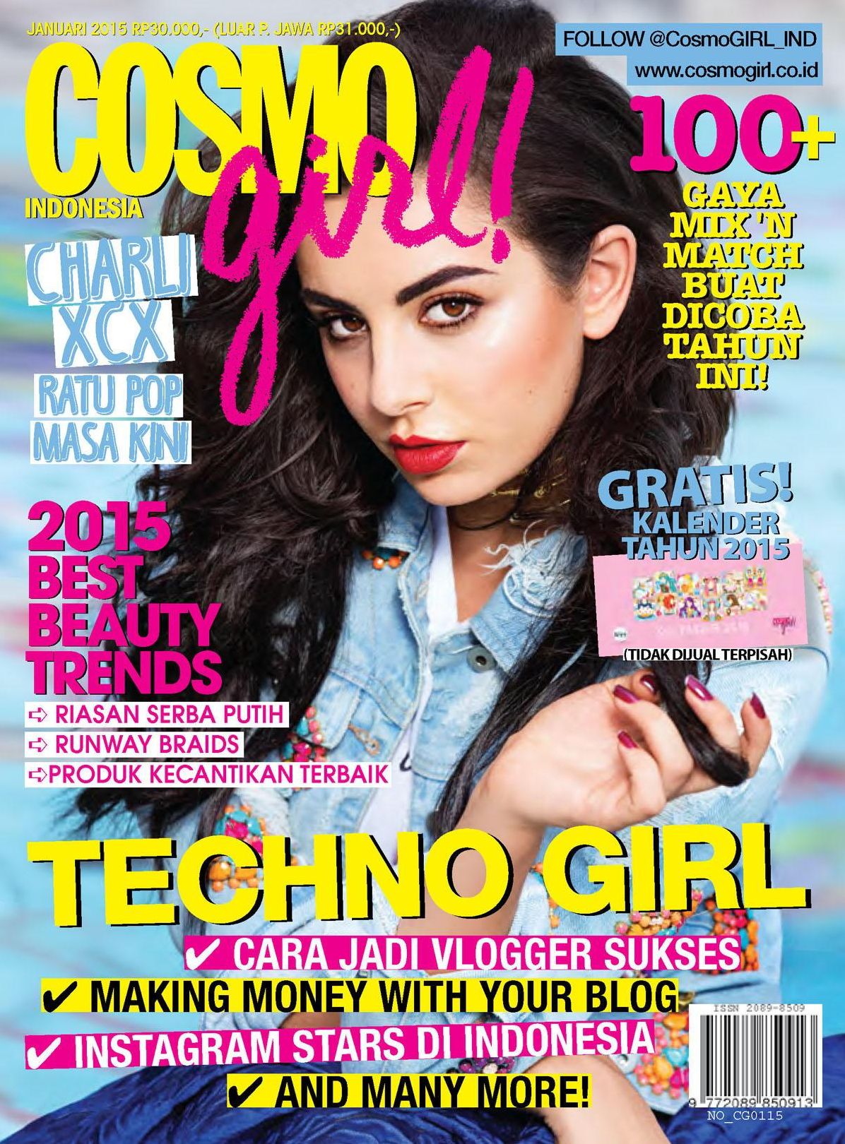 CosmoGirl! Indonesia - January 2015