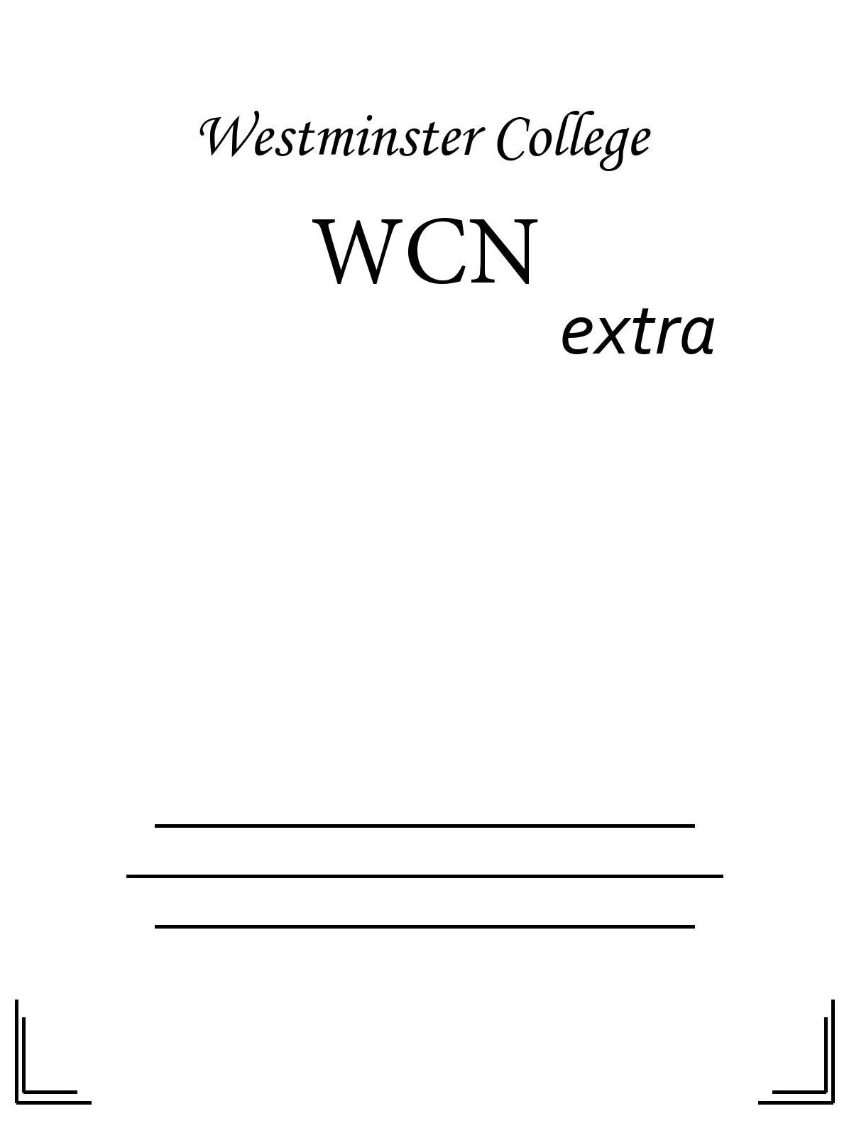 WCN (WestminsterCollege Network) - 01/20/15