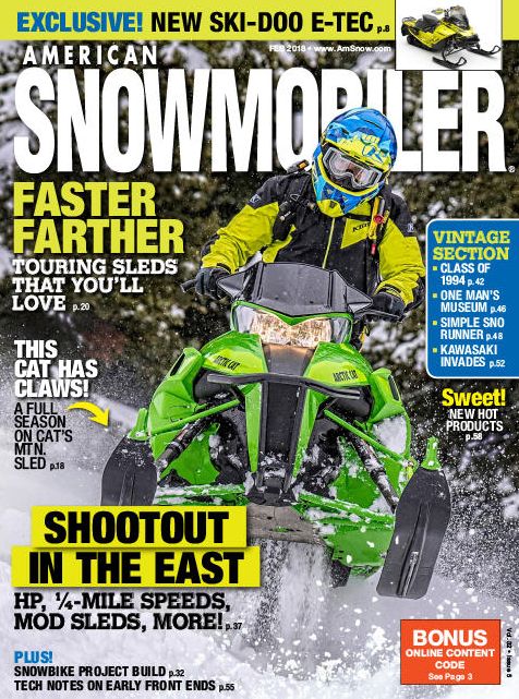 American Snowmobiler - February 2018