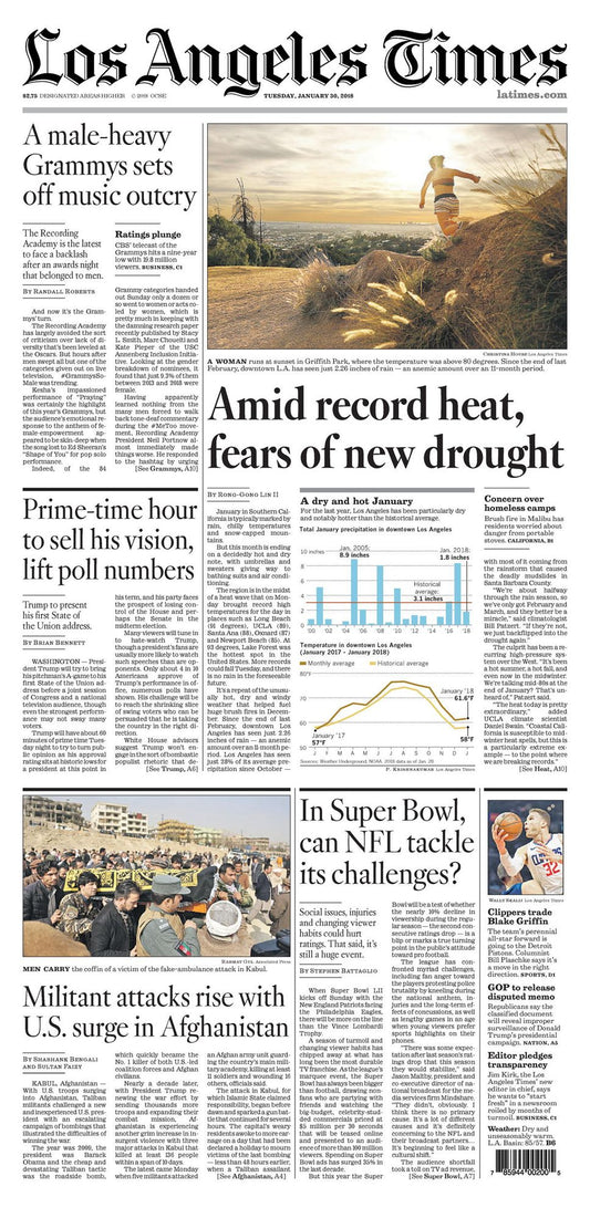 Los Angeles Times - 01/30/18