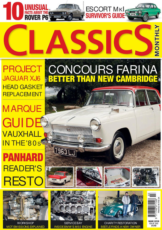 Classics Monthly - March 2018