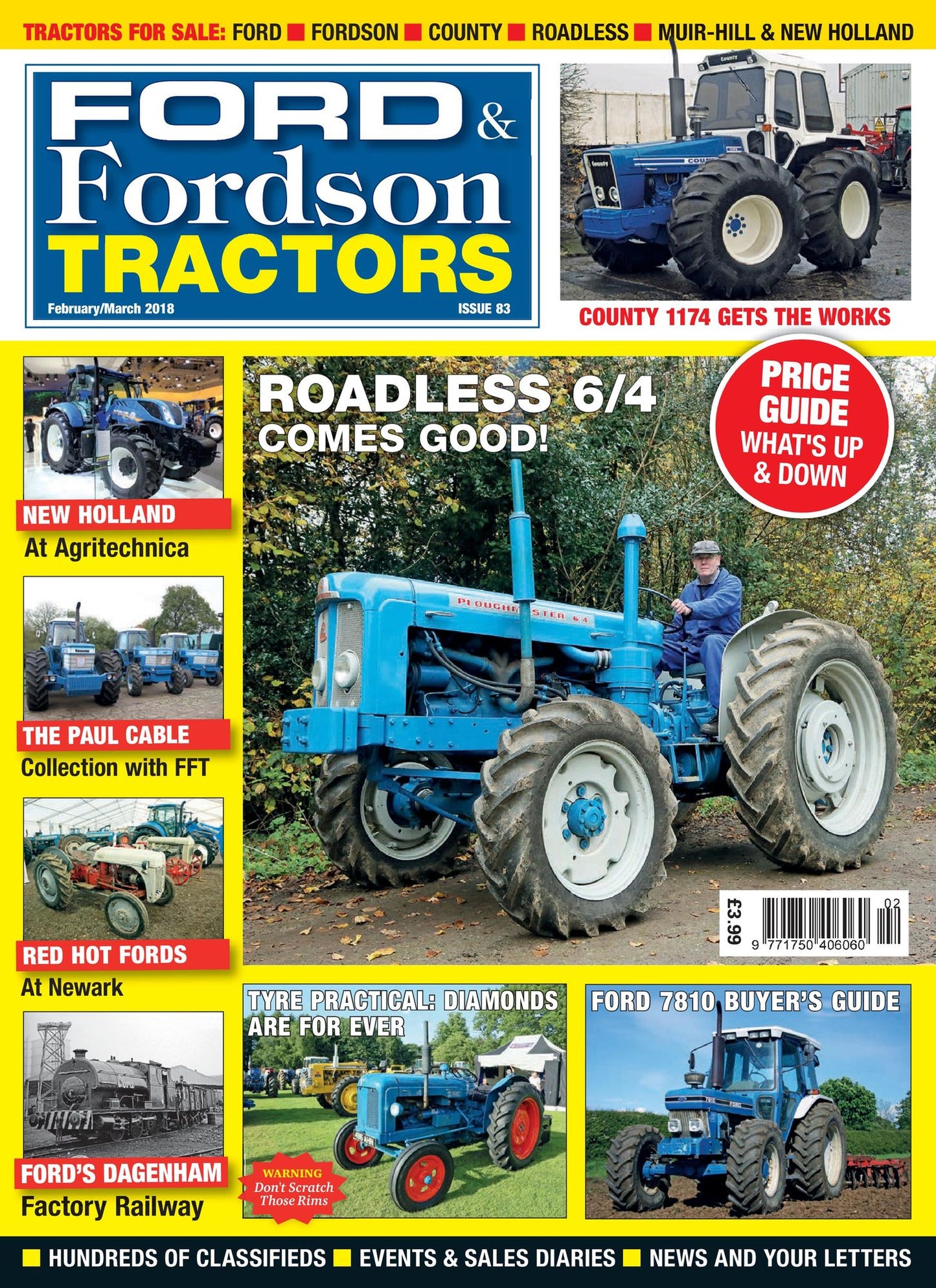 Ford & Fordson Tractors - February-March 2018