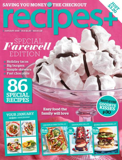Recipes+ - January 2018