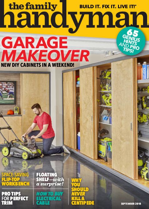 Reader's Digest & Family Handyman Combo - The Family Handyman - September 2018