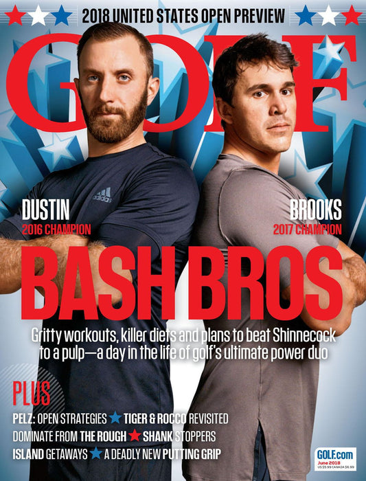 Sports Illustrated & Golf Magazine Combo - Golf Magazine - June 2018