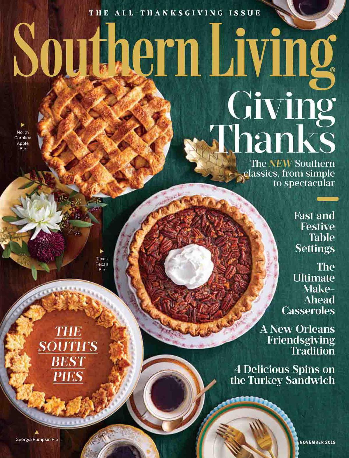 Real Simple & Southern Living Combo - Southern Living - November 2018