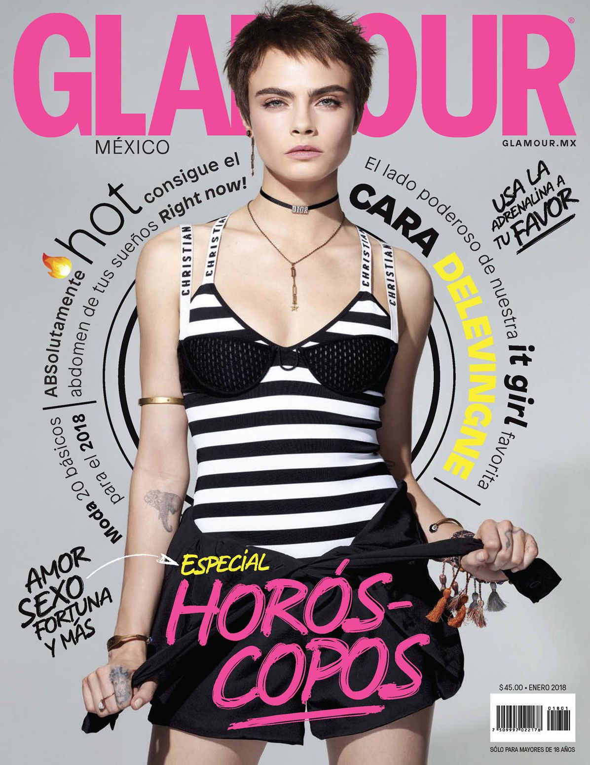 Glamour México - January 2018