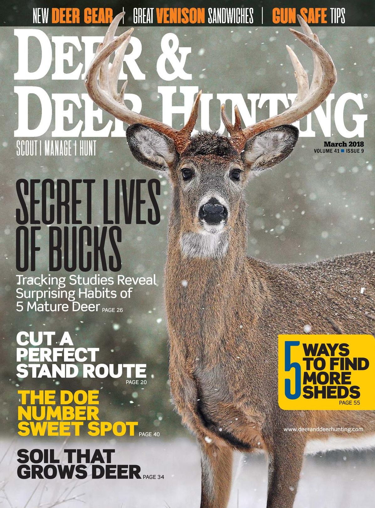 Deer and Deer Hunting - March 2018