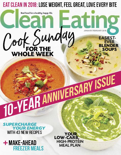 Clean Eating - 50% Off - January and February, 2018