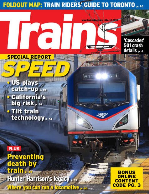 Trains - March 2018