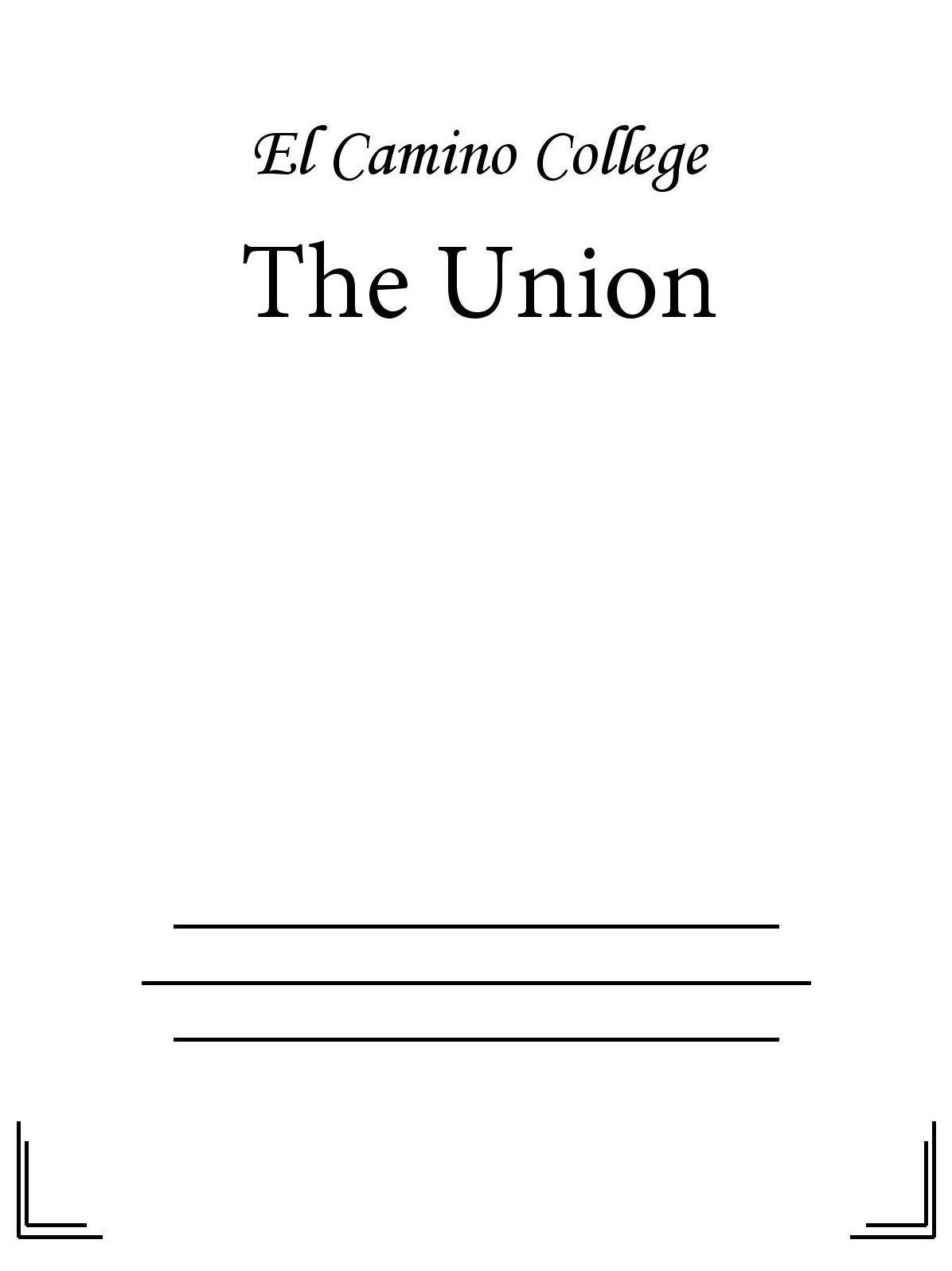 Union - 09/15/16