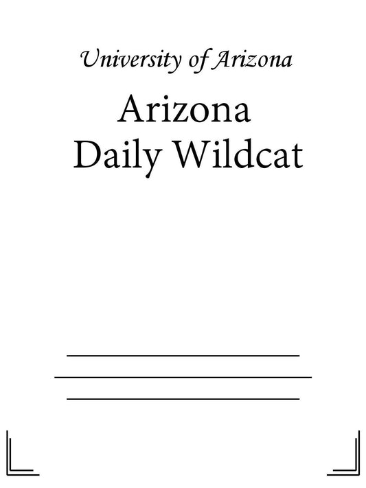 Arizona Daily Wildcat - 09/15/16