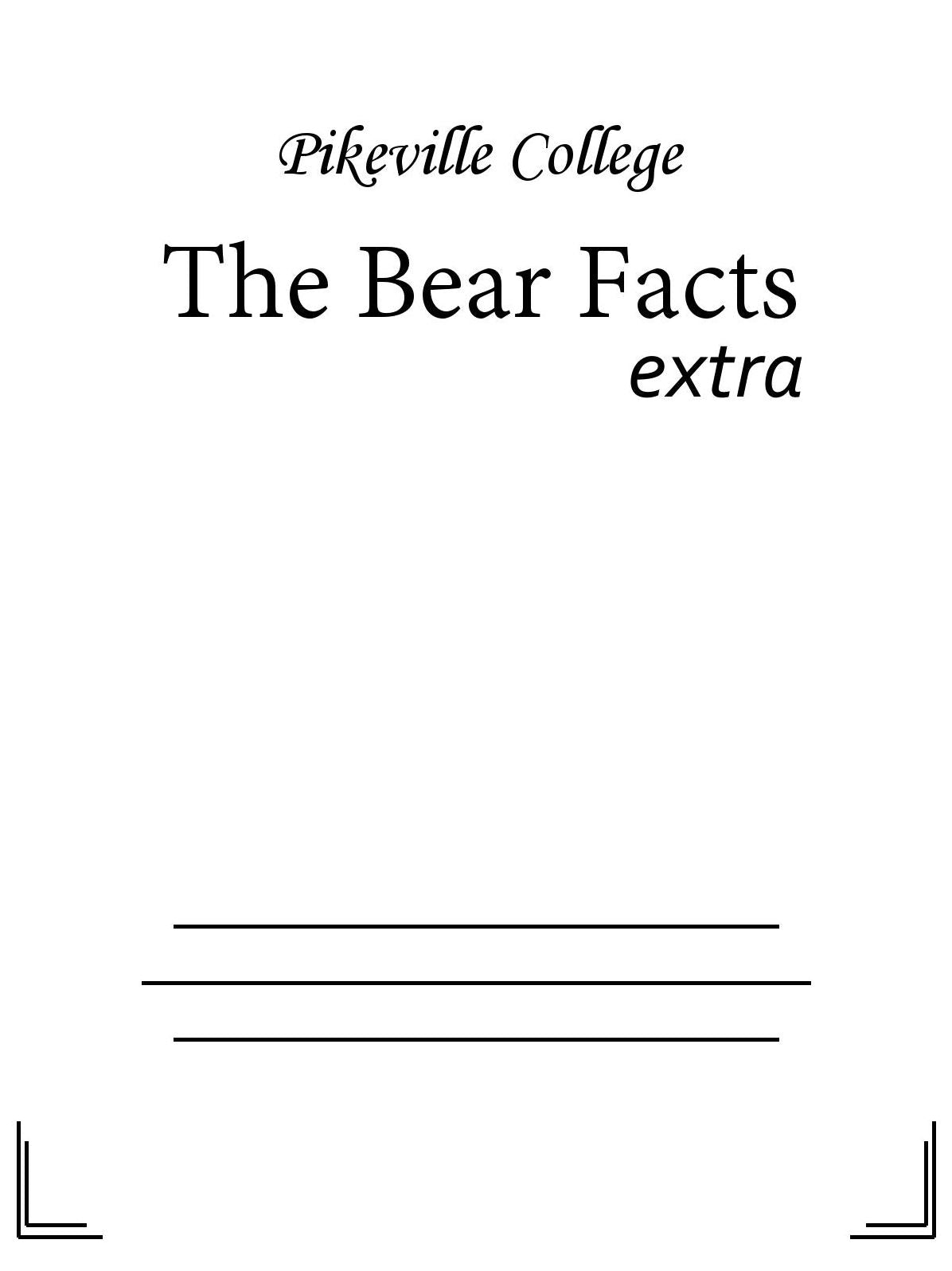 Bear Facts - 09/15/16
