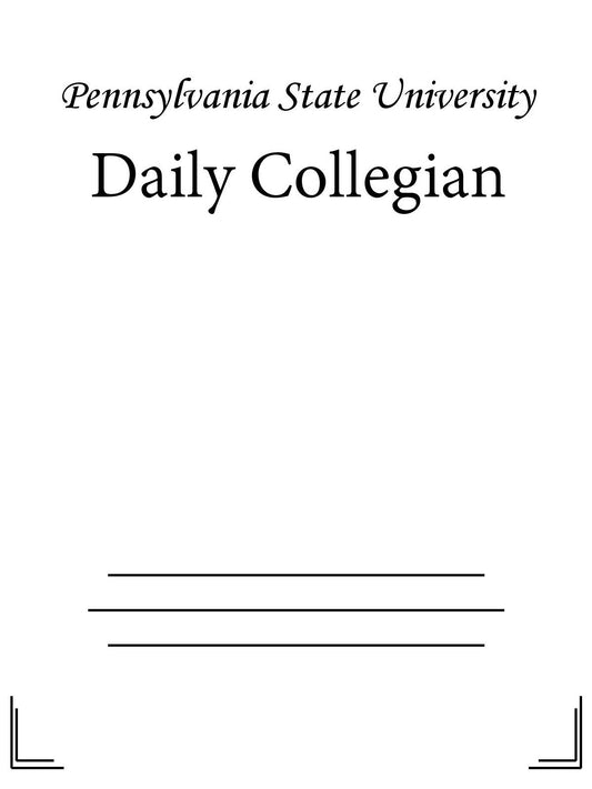 Daily Collegian - 09/15/16