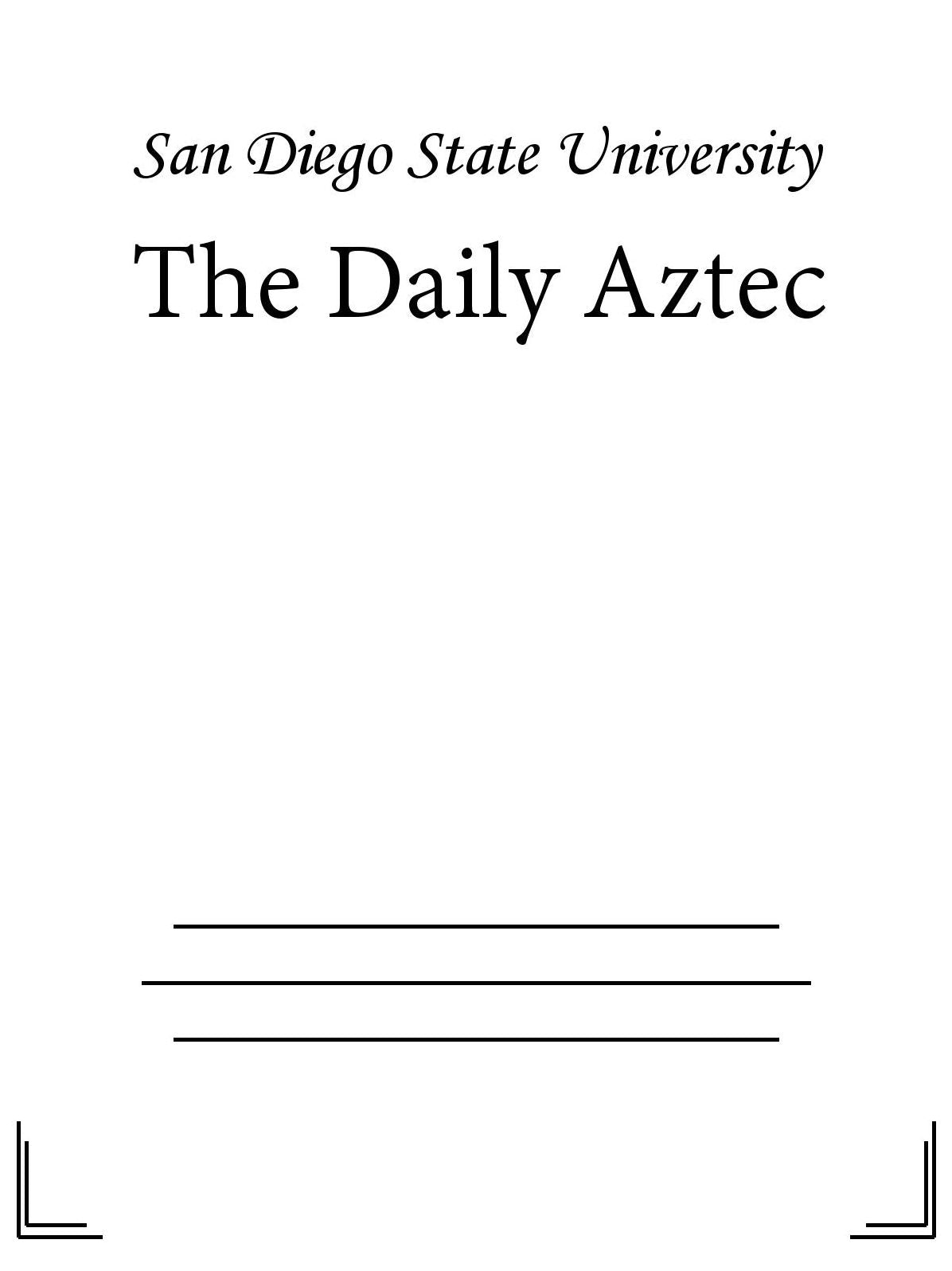 Daily Aztec - 09/15/16