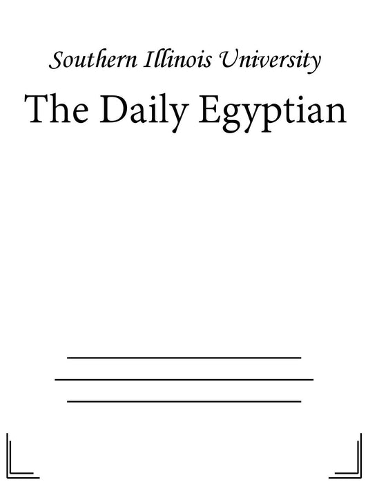 Daily Egyptian - 09/15/16