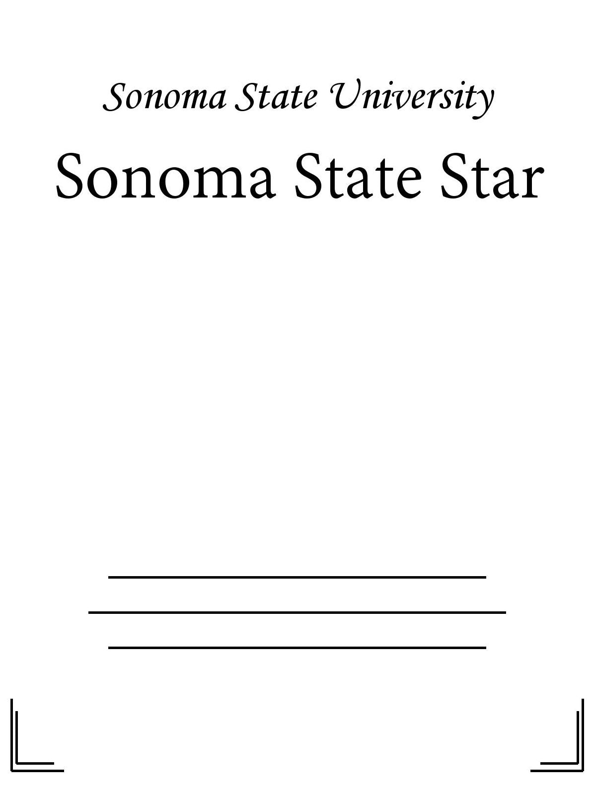 Sonoma State Star - 09/14/16
