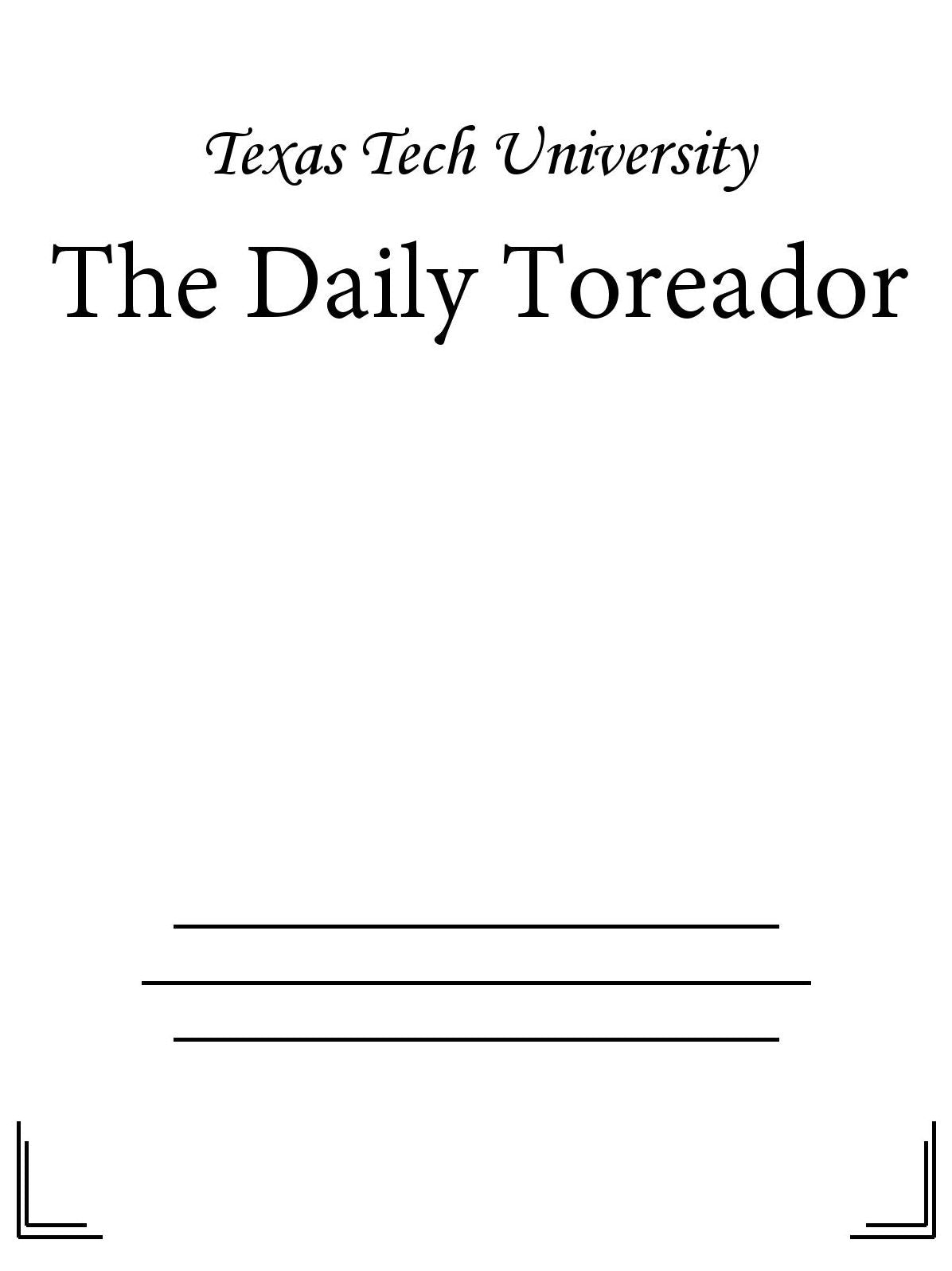 Daily Toreador - 09/15/16