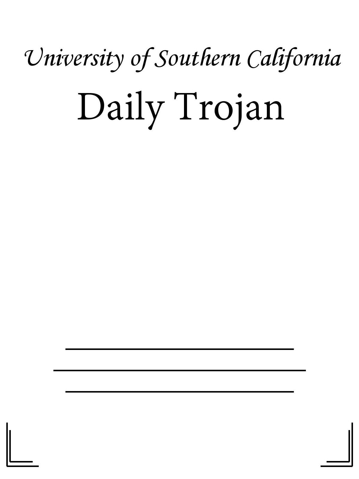 Daily Trojan - 09/15/16