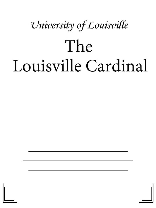 Louisville Cardinal - 09/15/16