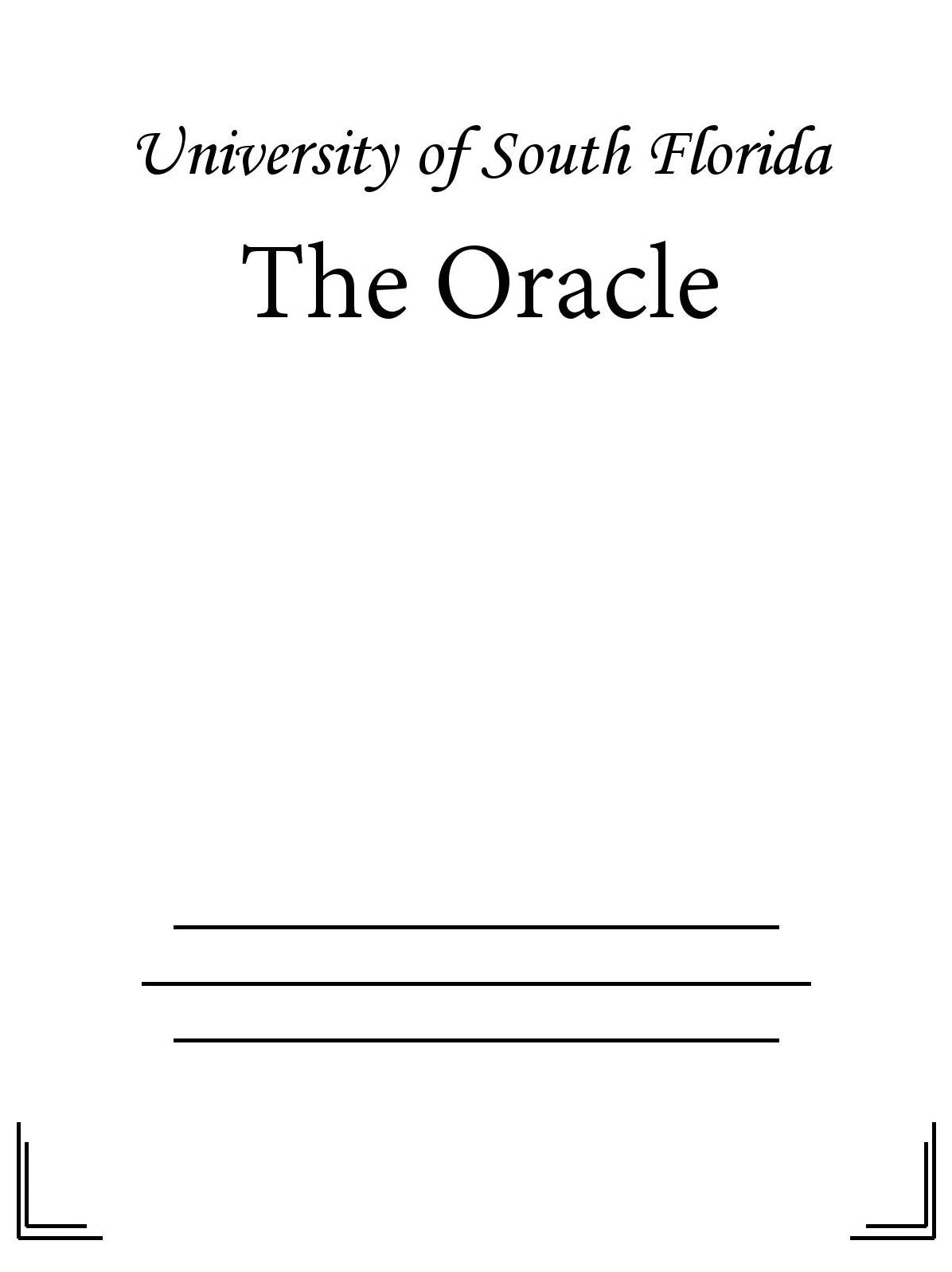Oracle - 09/15/16