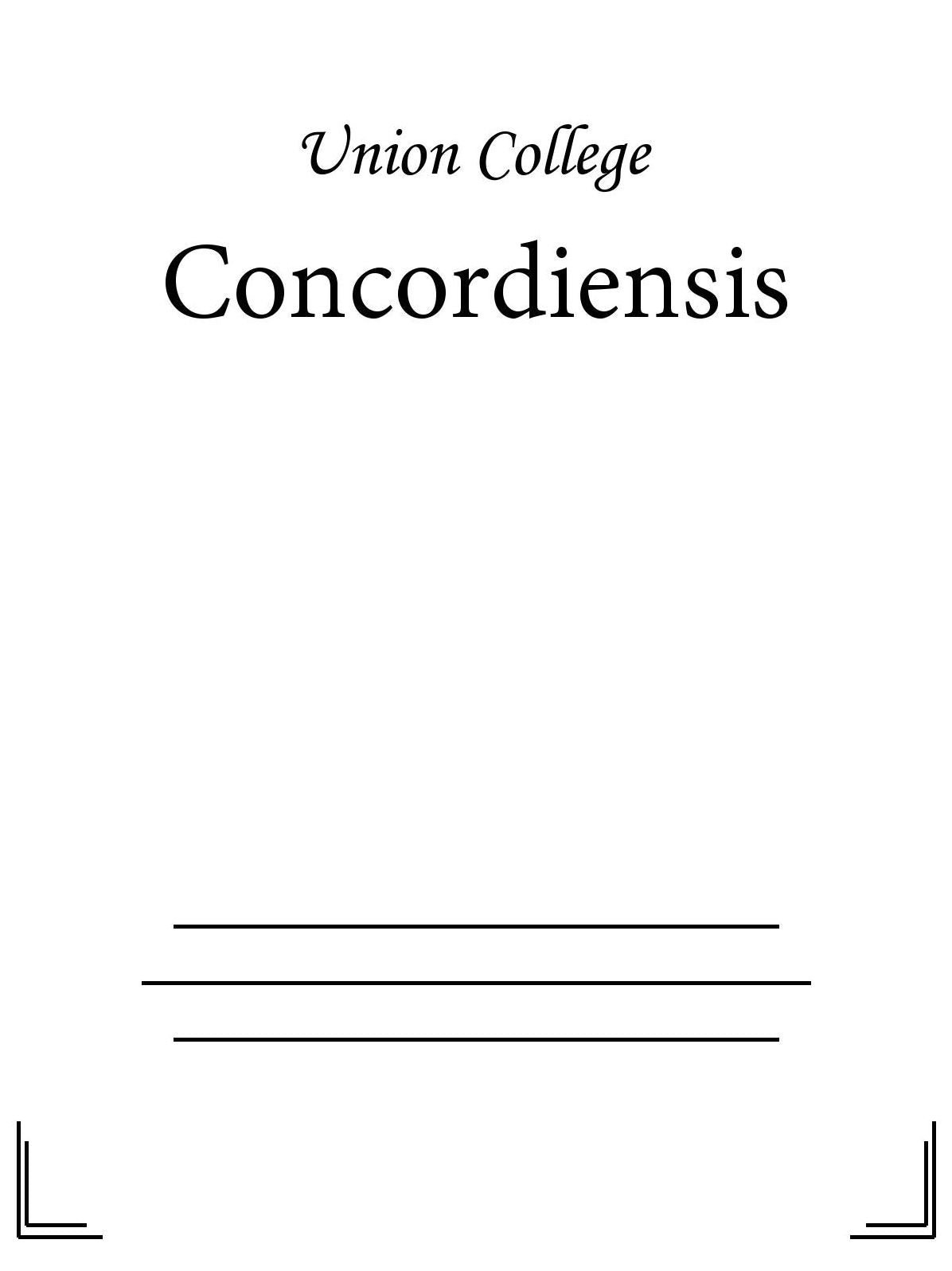 Concordiensis - 05/26/16