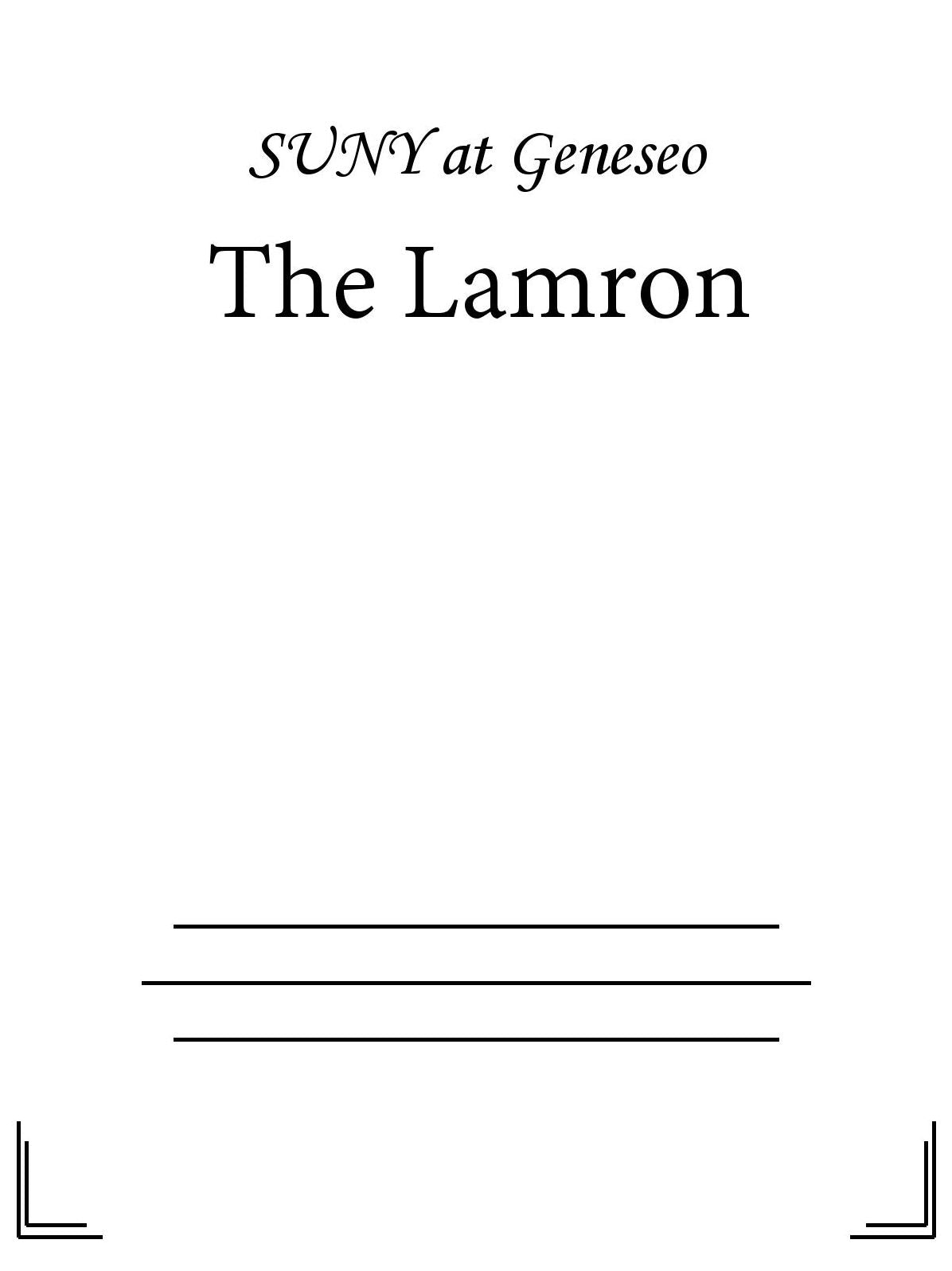 Lamron - 09/09/16