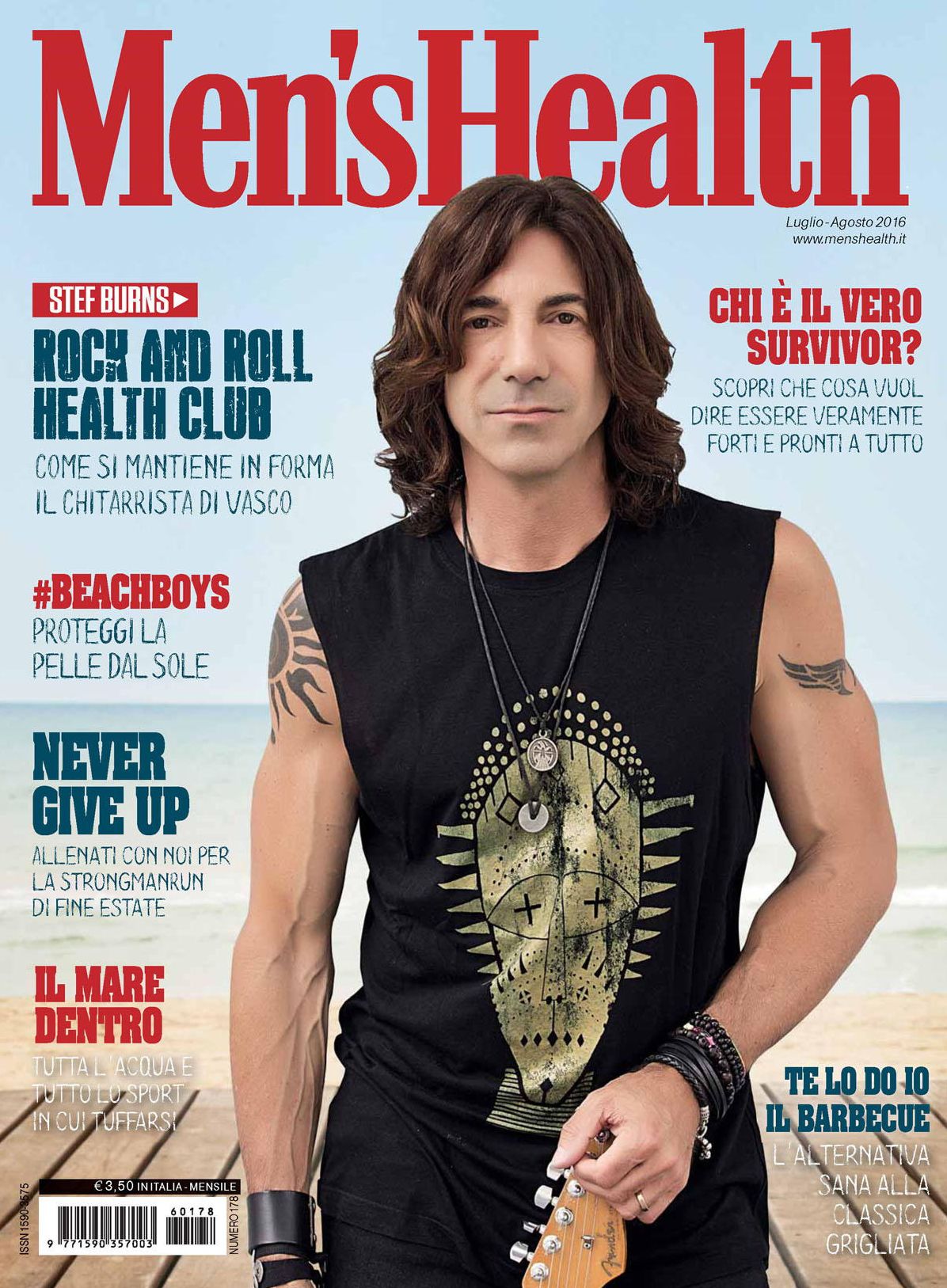 Men's Health - Edizione per I'italia - July 2016
