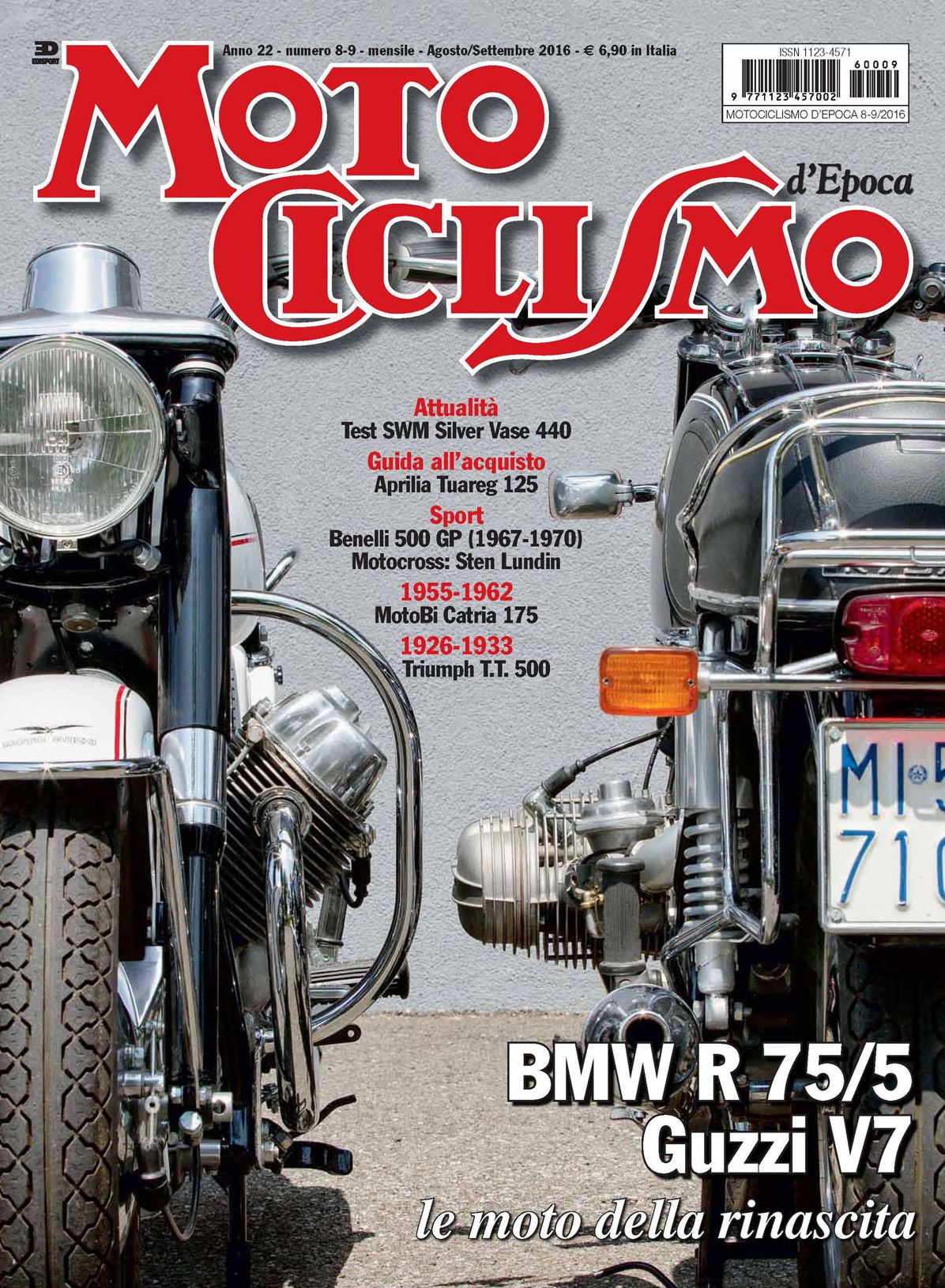 Motociclismo d'epoca - August-September 2016