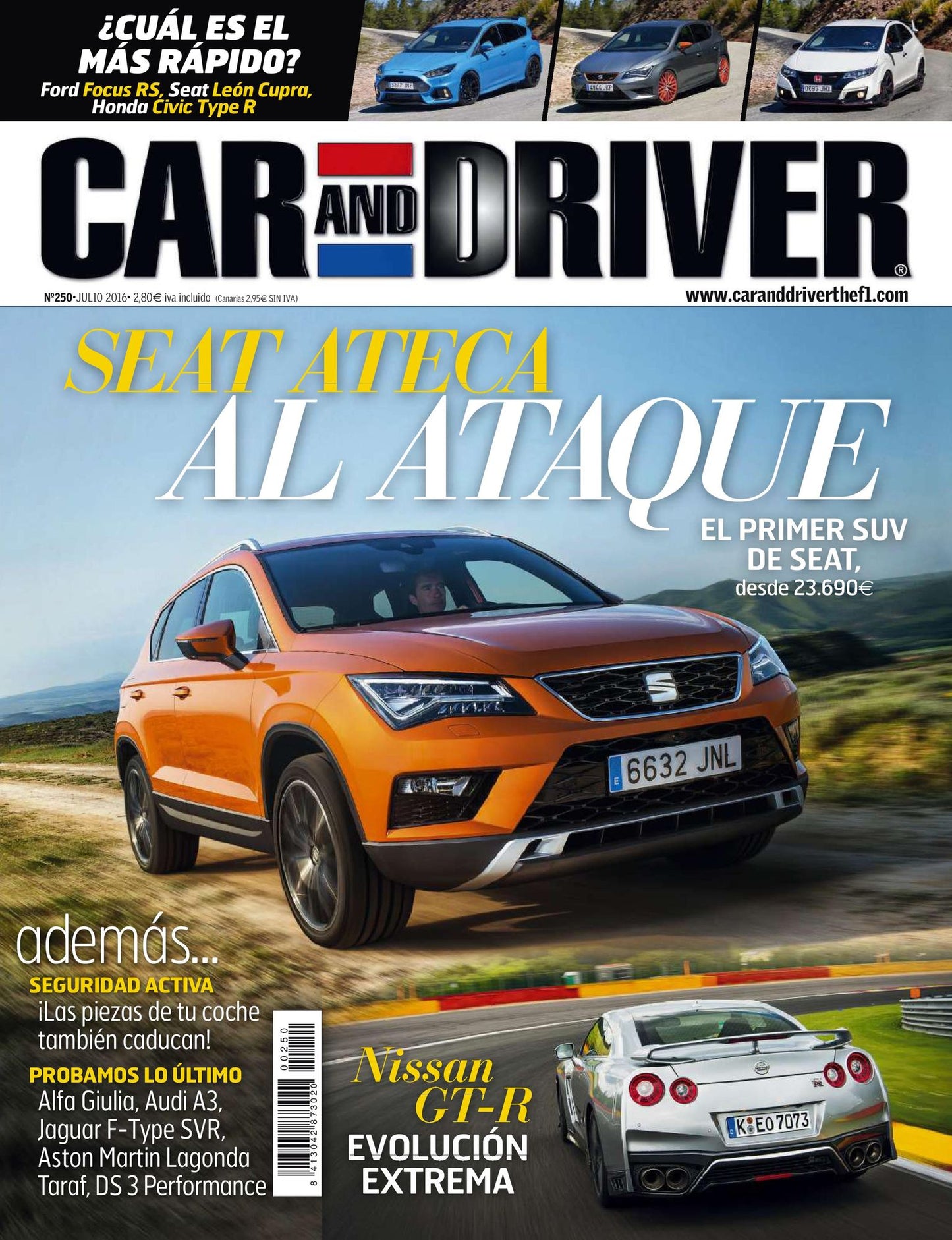 Car and Driver - Edición España - Julio 2016