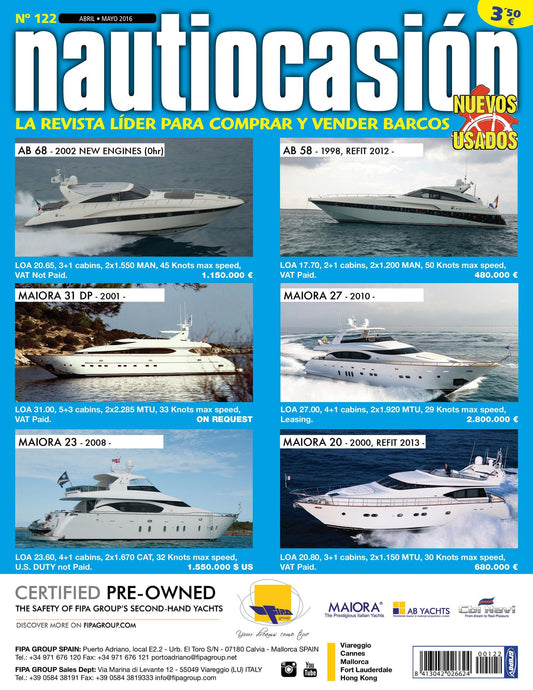 Nautiocasión - No. 122 / Abril-Mayo 2016