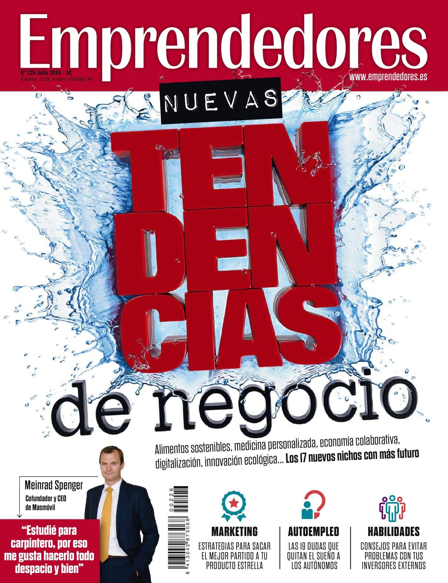Emprendedores - Julio 2016