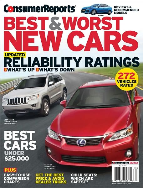 Consumer Reports - Best and Worst New Cars 2012