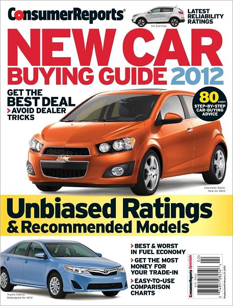 Consumer Reports' New Car Buying Guide 2012