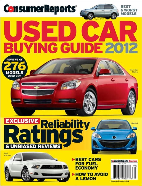 Consumer Reports' Used Car Buying Guide 2012