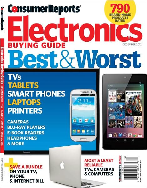 Consumer Reports' Electronics Buying Guide 2012