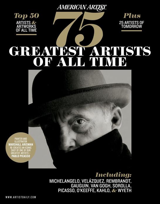 American Artist's 75 Greatest Artists of All Time 2012