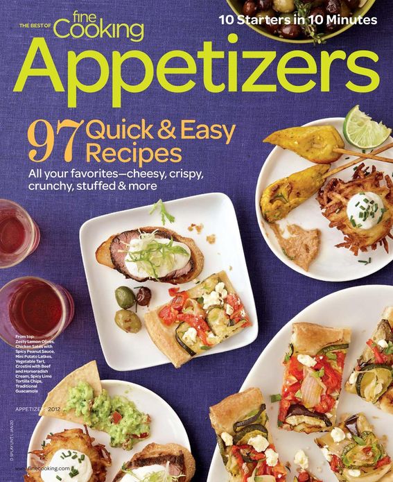 The Best of Fine Cooking - Appetizers 2012