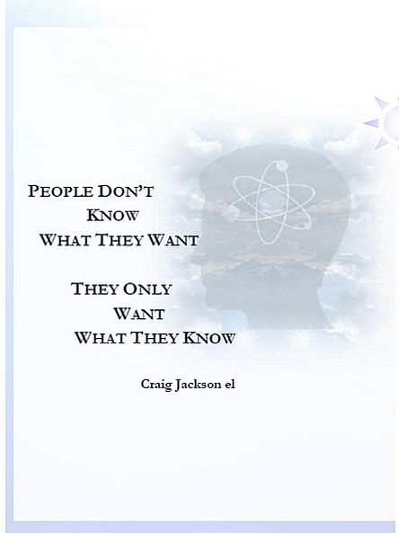 People Don't Know What They Want