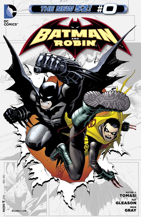 Batman and Robin (2012-) #0 (NOOK Comic with Zoom View)