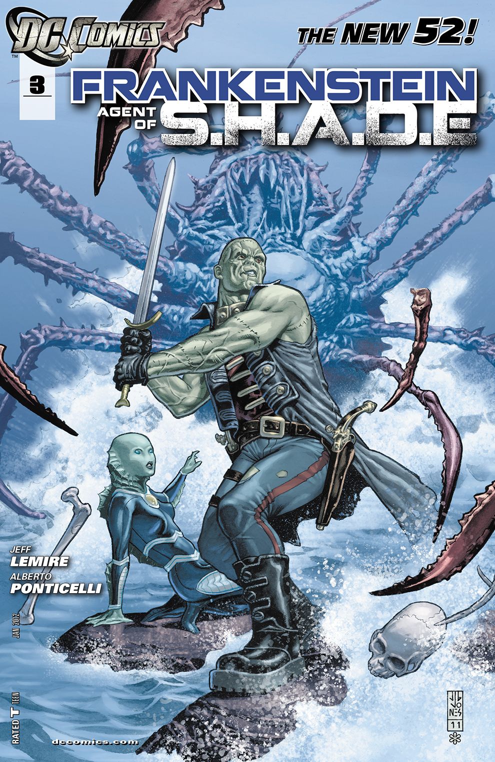 Frankenstein, Agent of SHADE #3 (2011- ) (NOOK Comics with Zoom View)