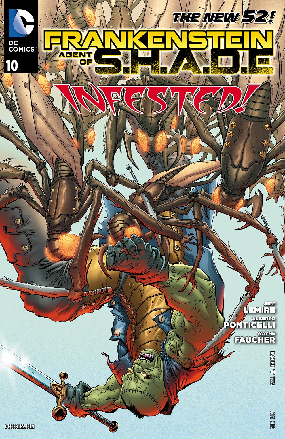 Frankenstein, Agent of SHADE #10 (2011- ) (NOOK Comics with Zoom View)